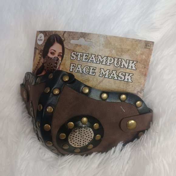 *NWT* KBW Adult Novelty Steampunk Face Mask - Picture 2 of 4